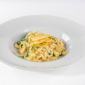 Risotto con pollo 350gr